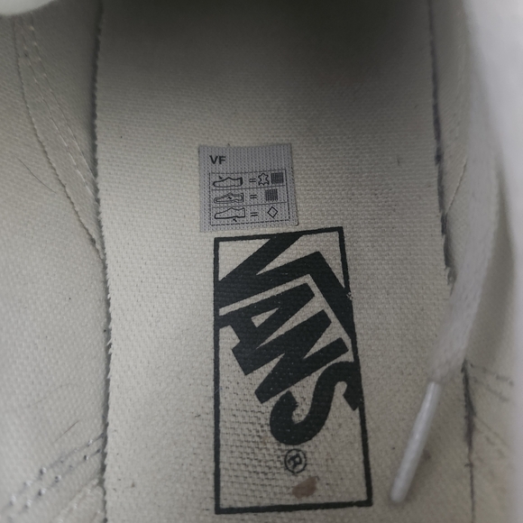 Vans Off The Wall Skateboard  Flames Suede Sneakers 500714 M 6  W 7.5 Skate Y2K - Picture 9 of 10